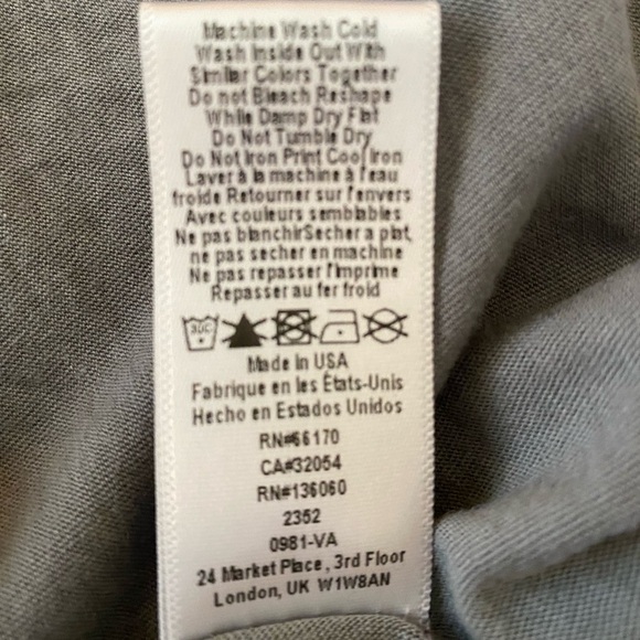 Project Social T Gray Mock Neck Asymmetrical Sundress - Picture 10 of 10